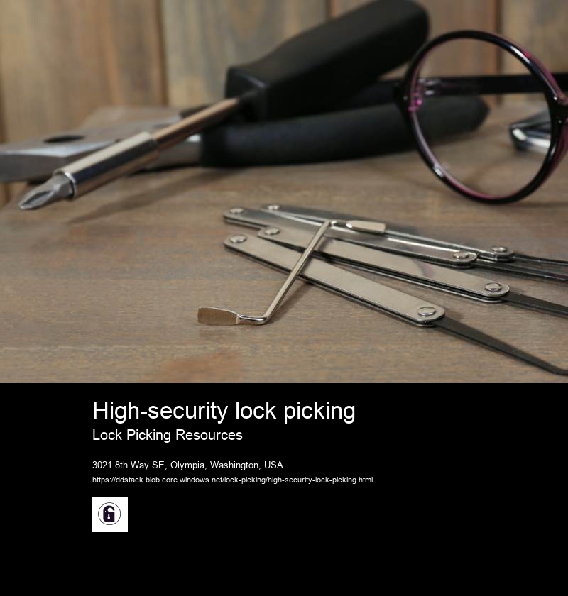 High-security lock picking