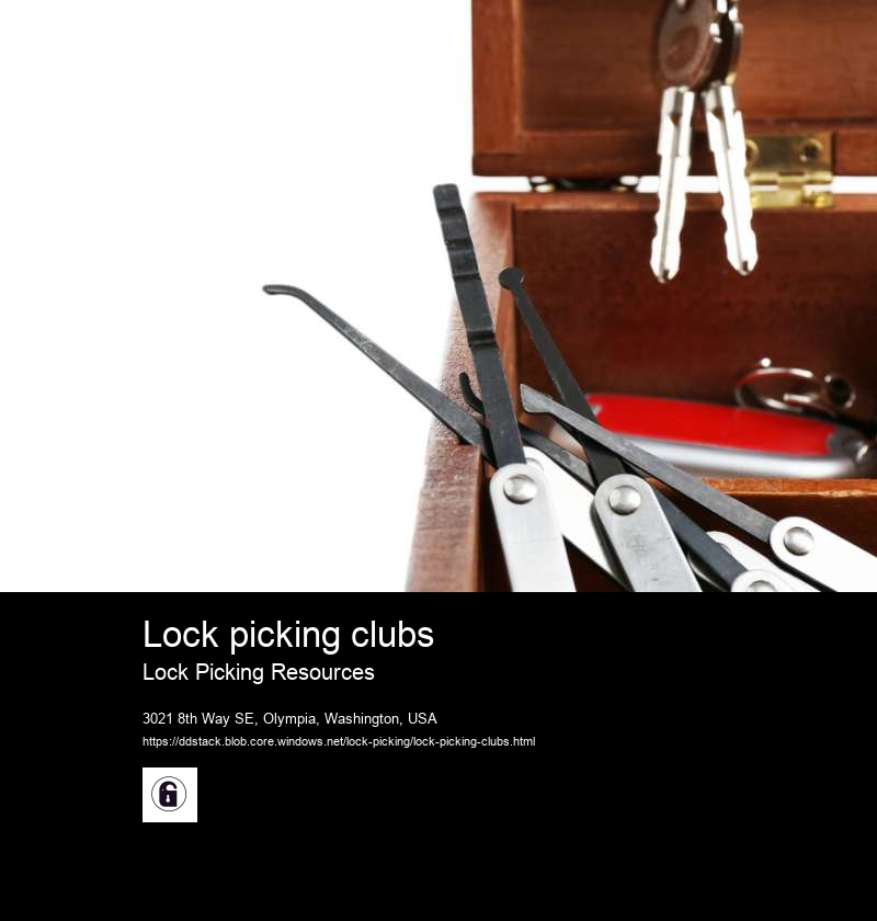 Lock picking clubs