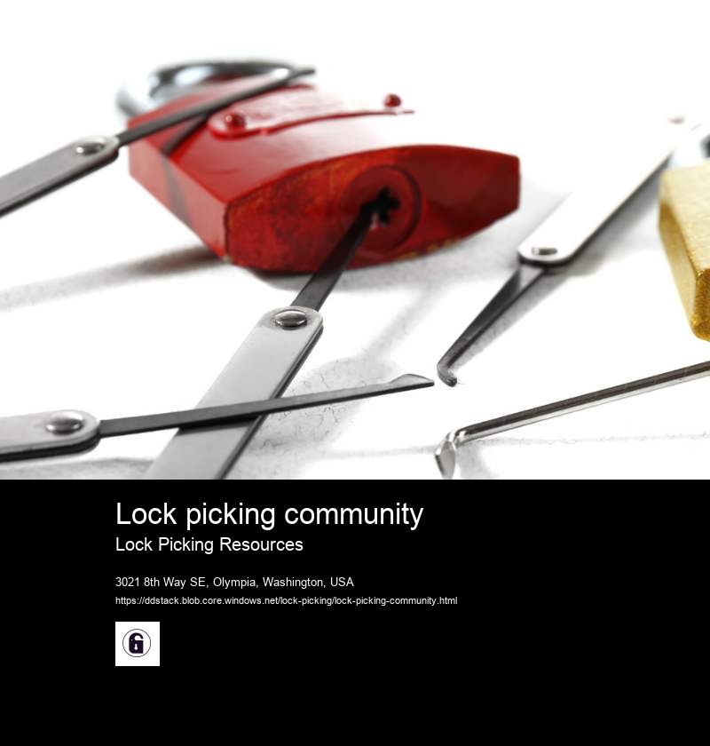 Lock picking community